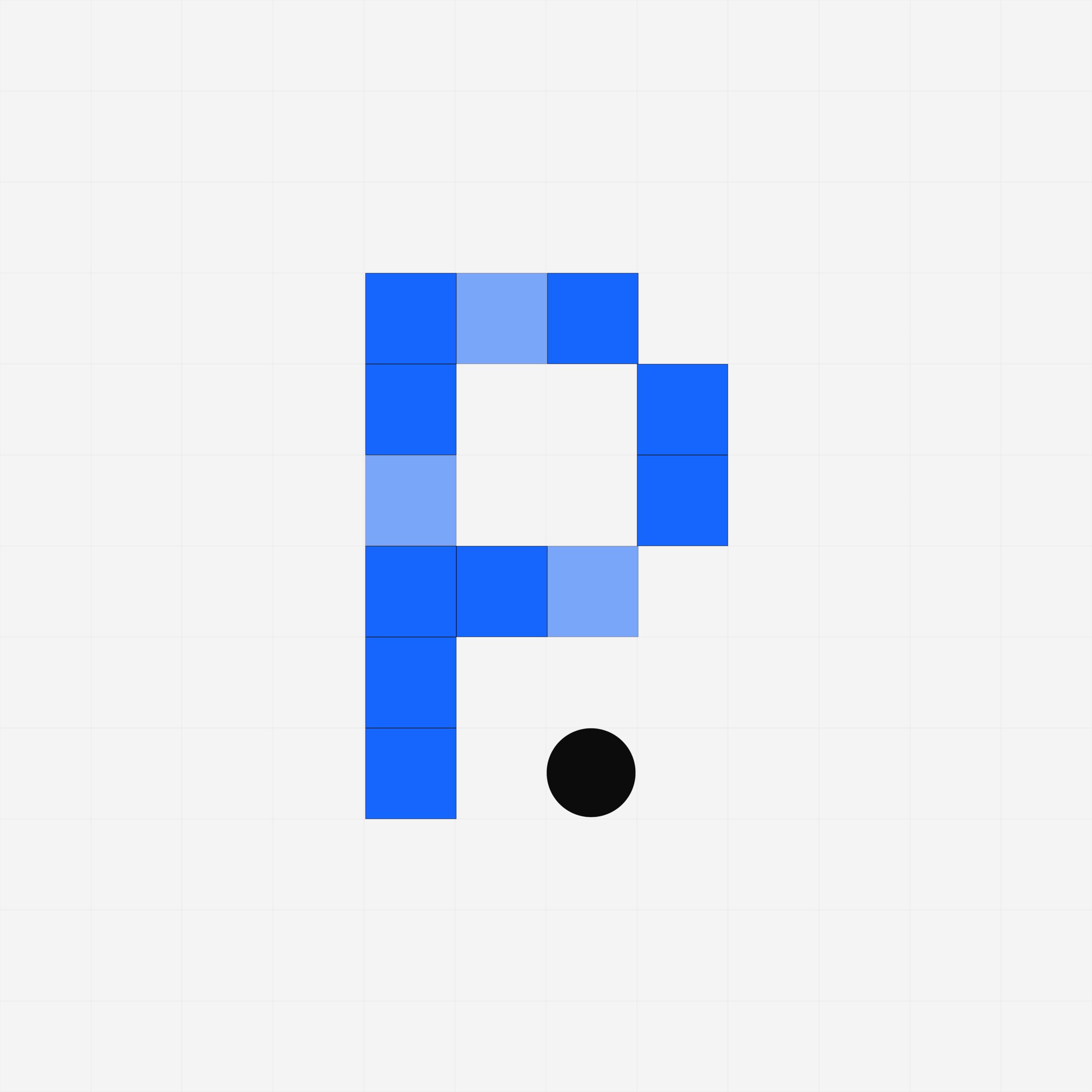 Pixelance Icon Logo